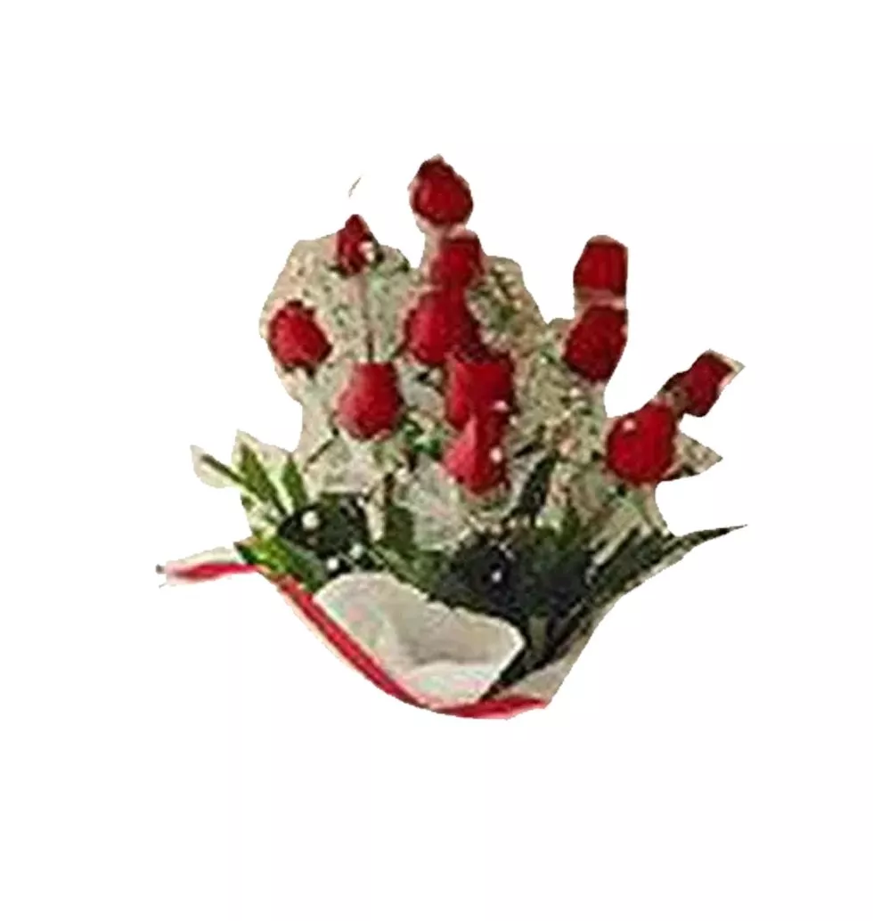 A Bundle Of Red Roses