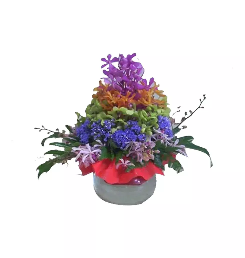 Bouquet Of Bright Flowers
