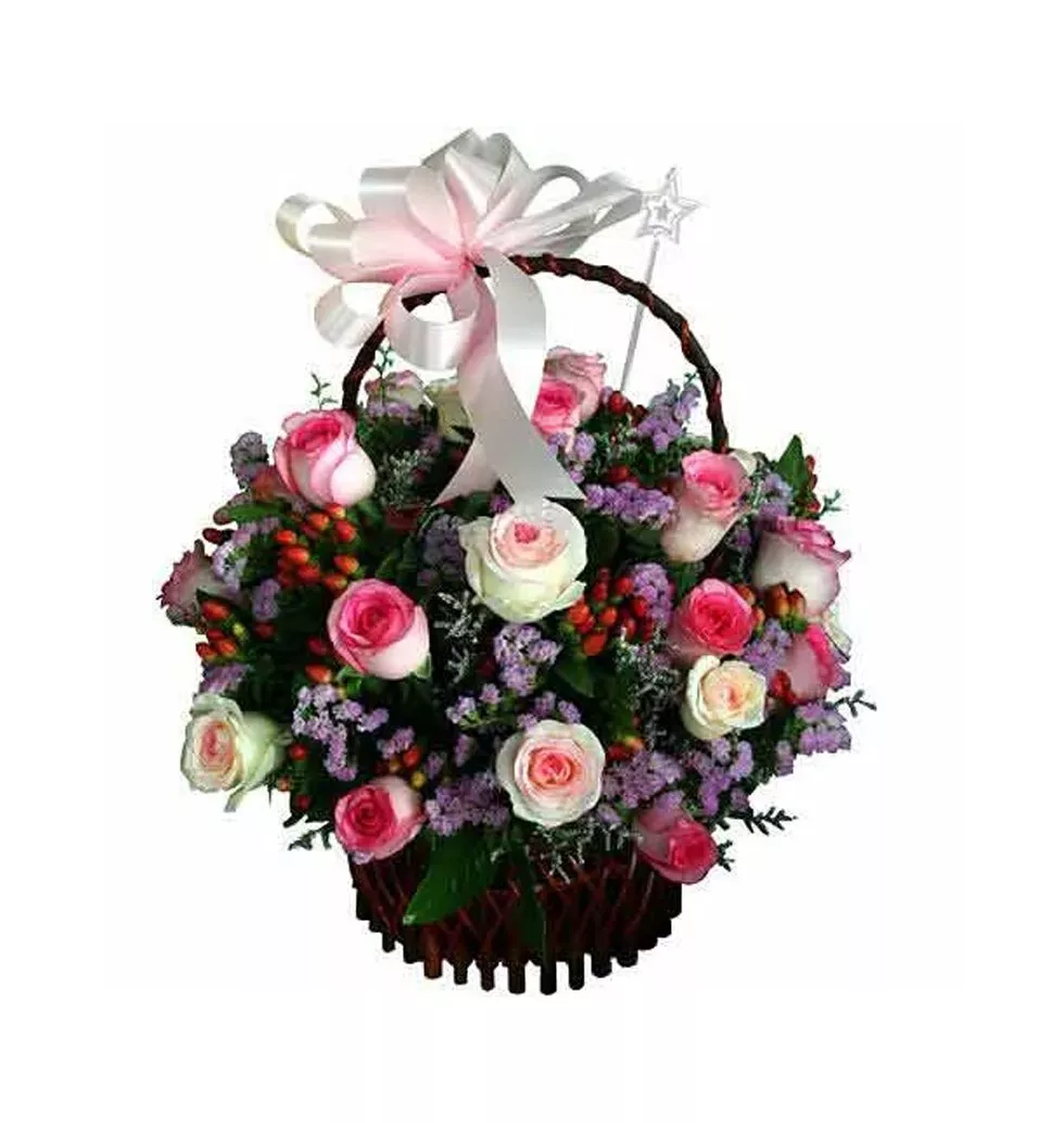 Festive Forever Yours Bouquet of Mixed Flowers