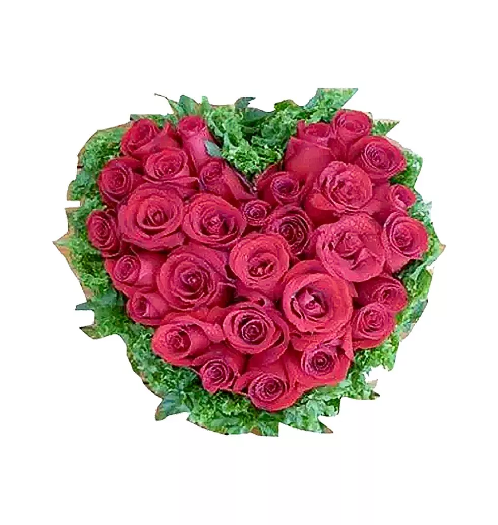 Roses In A Heart Shape