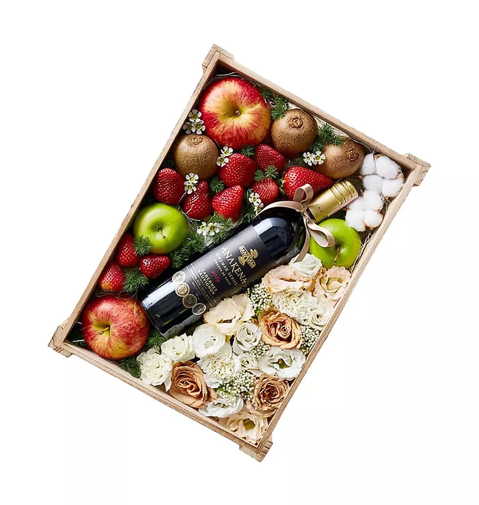 Unparalleled Wine And Fruit Box